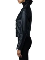 Baya Lambskin Biker Jacket