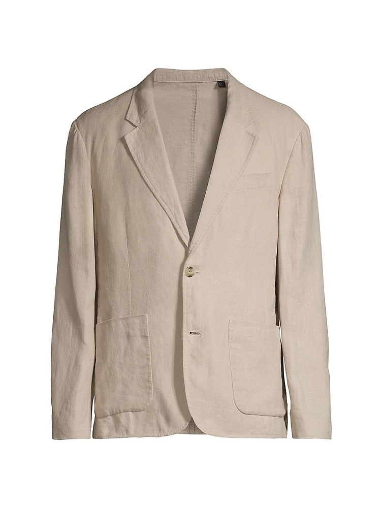 Relaxed Hemp Blazer