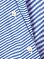 Marianna B Stripe Cotton Button-Front Shirt