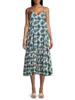 Ari Cotton Midi-Dress