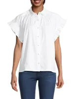 Marianne Ruffle Shirt