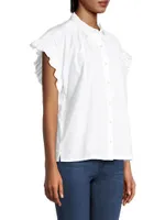 Marianne Ruffle Shirt