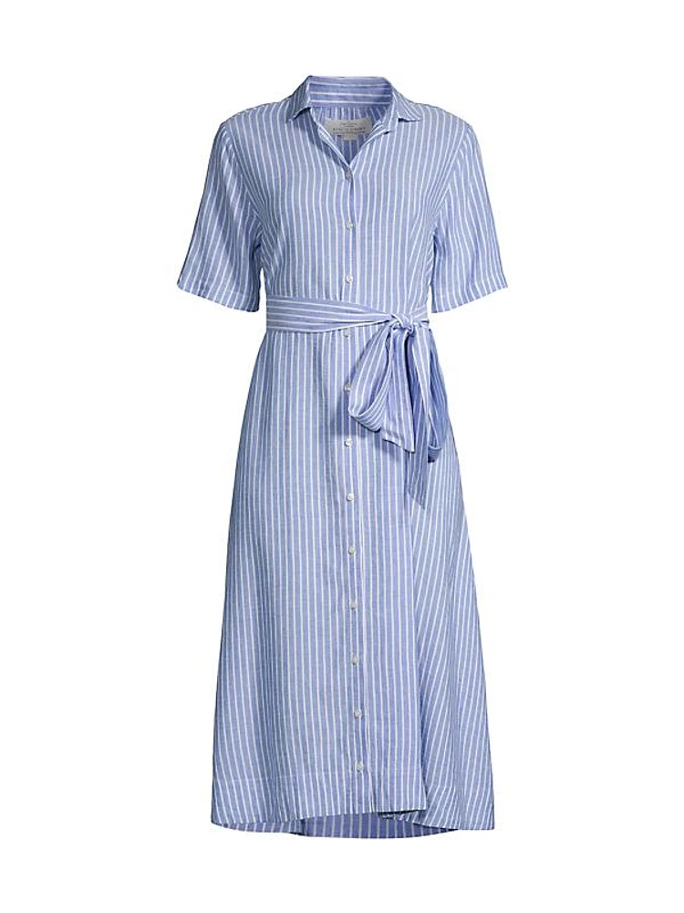 Kat Linen-Blend Dress