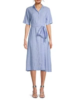 Kat Linen-Blend Dress