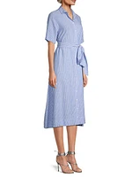 Kat Linen-Blend Dress