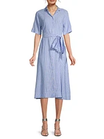 Kat Linen-Blend Dress