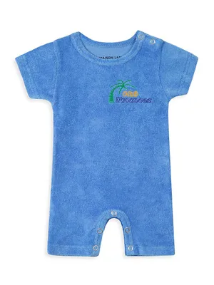 Baby's Terry Cloth Romper