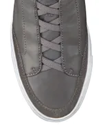 J&M Collection Anson Leather Sneakers