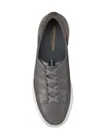 J&M Collection Anson Leather Sneakers