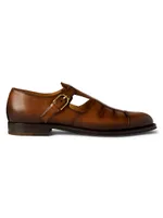 Fisherman Burnished Leather Sandals