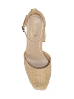 Kori 110MM Raffia Platform Sandals