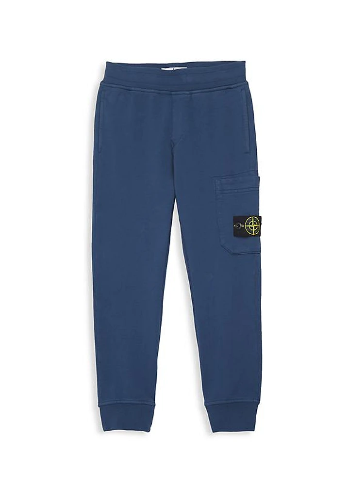 Little Boy's & Boy's Cargo Fleece Sweatpants