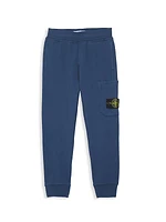 Little Boy's & Boy's Cargo Fleece Sweatpants