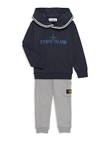 Little Boy's & Boy's Logo Sweatshirt