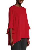 Oversized Julia Crepe Tunic