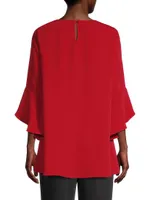 Oversized Julia Crepe Tunic