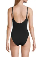 Ava Scoop-Back One-Piece Swimsuit