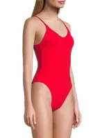 Ava Scoop-Back One-Piece Swimsuit