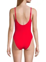 Ava Scoop-Back One-Piece Swimsuit