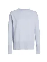 COLLECTION Rolled Crewneck Sweater