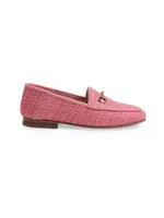 Little Girl's & Woven Loraine Loafers