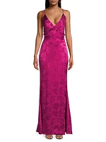 PLT Jacquard Slip Gown