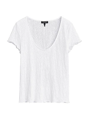 Gemma Cotton-Blend T-Shirt