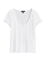 Gemma Cotton-Blend T-Shirt