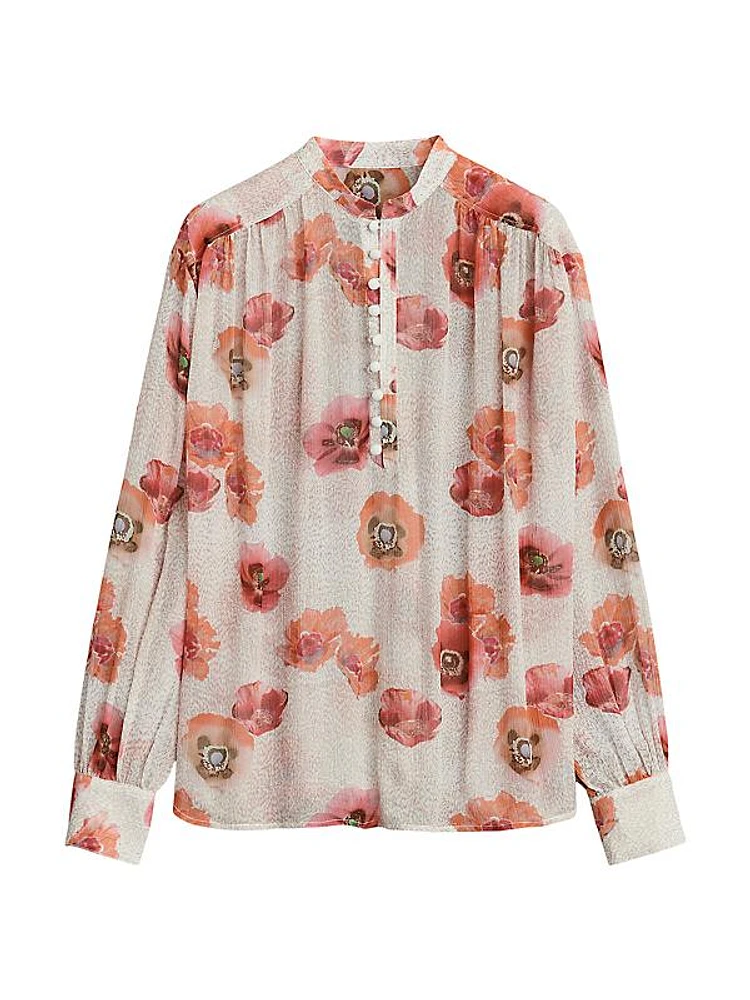 Carla Floral-Printed Shirt