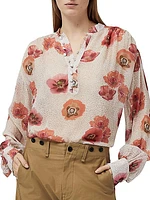 Carla Floral-Printed Shirt