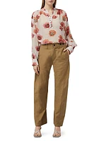 Carla Floral-Printed Shirt