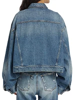 Gina Cropped Jean Jacket