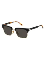 55MM Rectangle Sunglasses