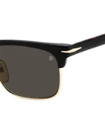 55MM Rectangle Sunglasses