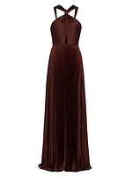 Athena Pleated Gown