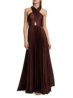 Athena Pleated Gown