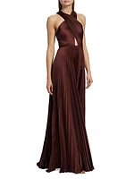 Athena Pleated Gown