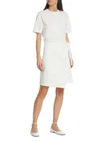 Side-Tie T-Shirt Dress