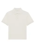 Monogram Polo Shirt Cotton Piqué