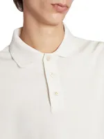 Monogram Polo Shirt Cotton Piqué