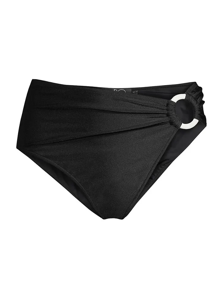 High-Waisted O-Ring Bikini Bottom