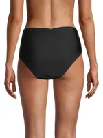 High-Waisted O-Ring Bikini Bottom