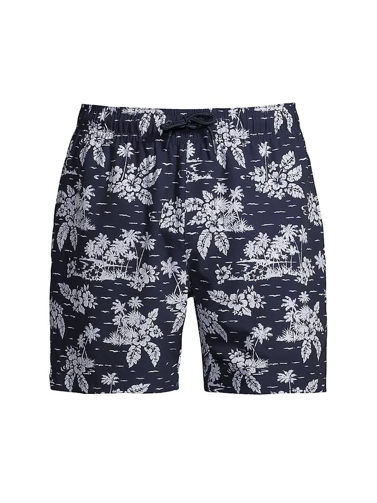 Tropical Swim Trunks