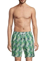 Charles 7'' Palm Frond Swim Trunks