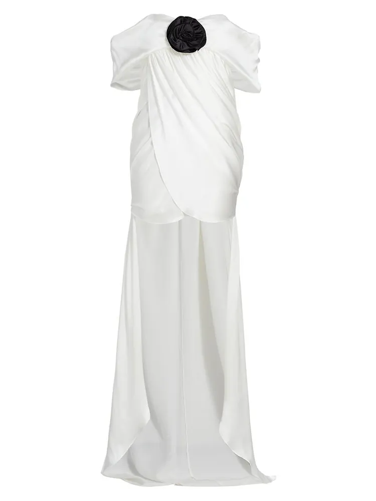 Riley Silk Charmeuse Bridal Dress