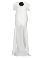 Riley Silk Charmeuse Bridal Dress