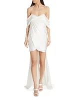 Riley Silk Charmeuse Bridal Dress