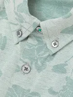 Floral Button-Down Shirt