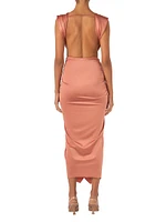 Mia Ruched Maxi Dress