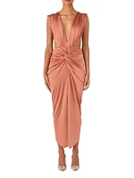 Mia Ruched Maxi Dress